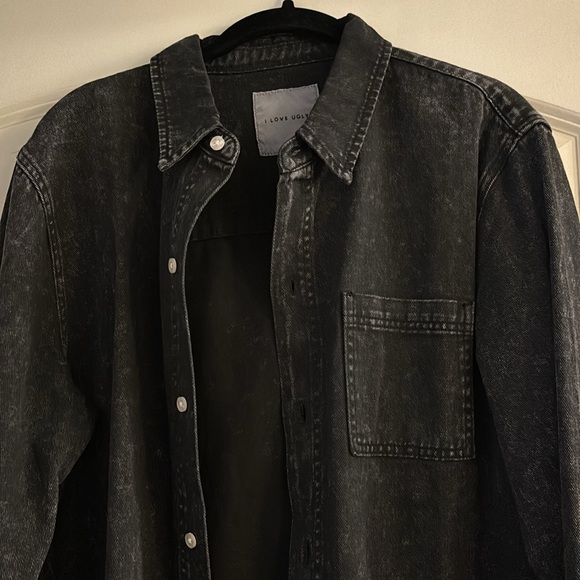 I Love Ugly Denim Shirt - Picture 3 of 5